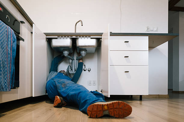 Professional Drain Cleaning technician working in Robstown, TX